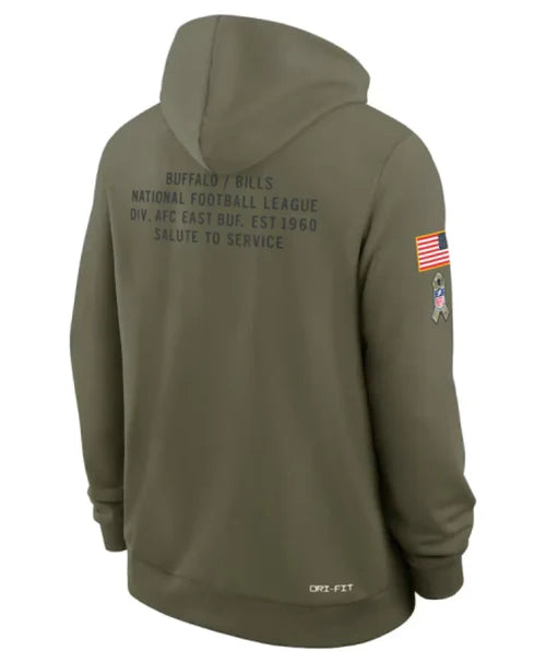 Buffalo Bills Salute To Service Hoodie