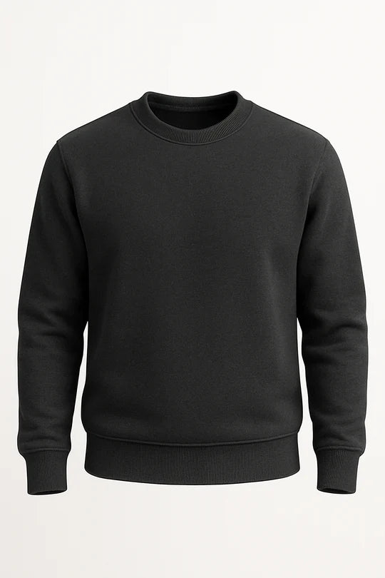 Gray & Black Premium Men’s Sweatshirt