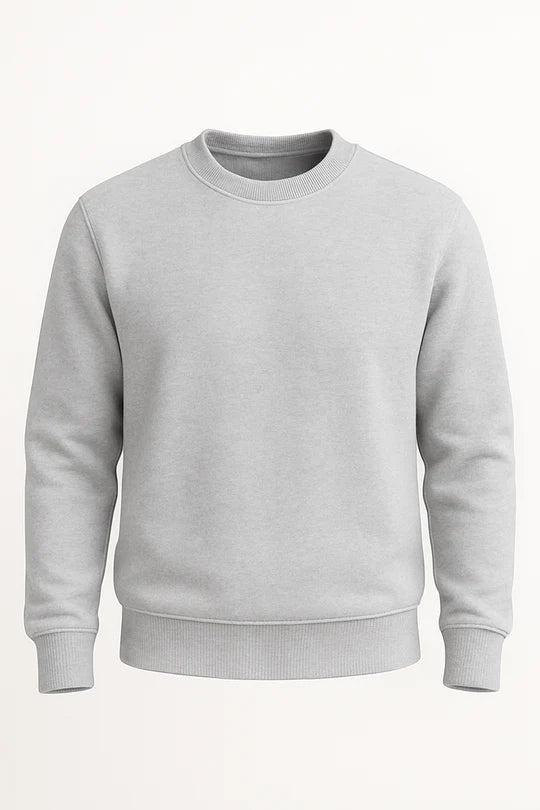 Gray & Black Premium Men’s Sweatshirt