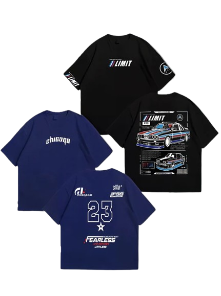 Oversized Dropshoulder Graphic Printed Tshirt For Men and Women