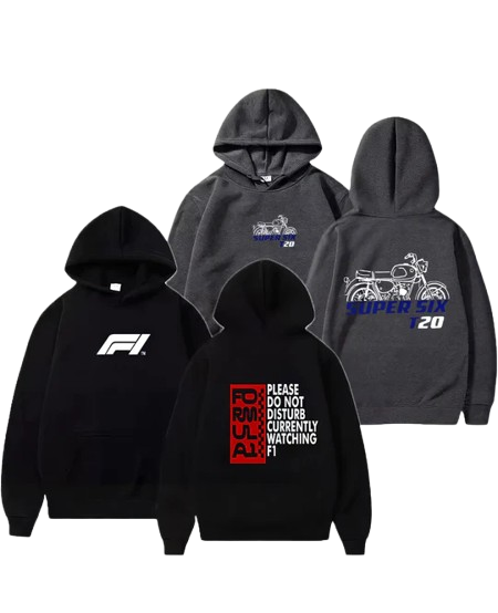 Black & Gray Digital Printed Hoodies 2 Pack Offer